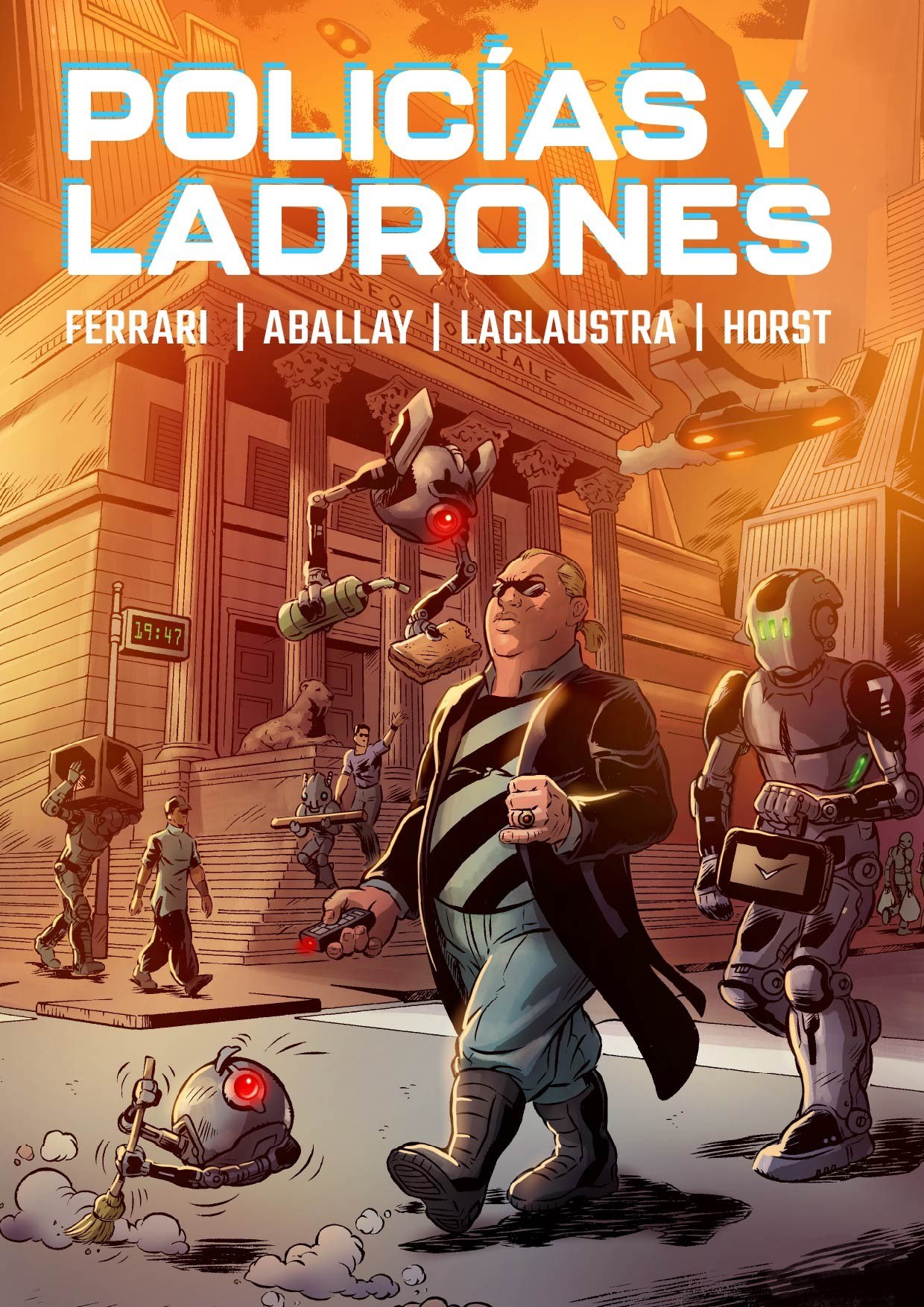 Portada ampliada de POLICÍAS Y LADRONES