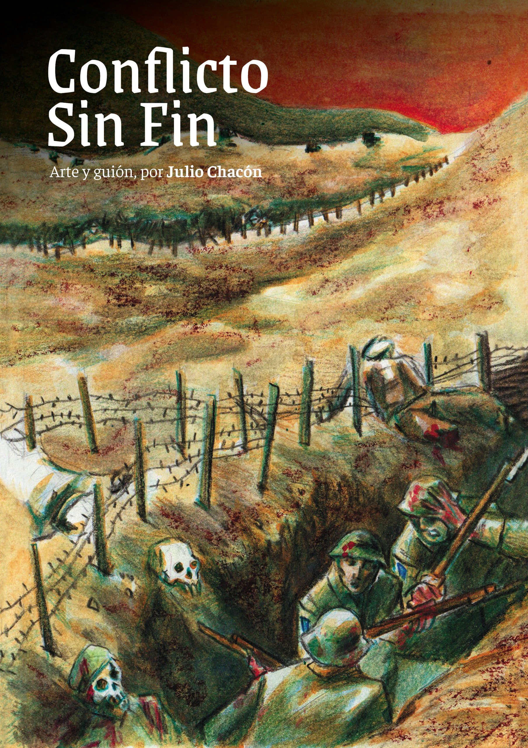 Portada ampliada de Conflicto Sin Fin