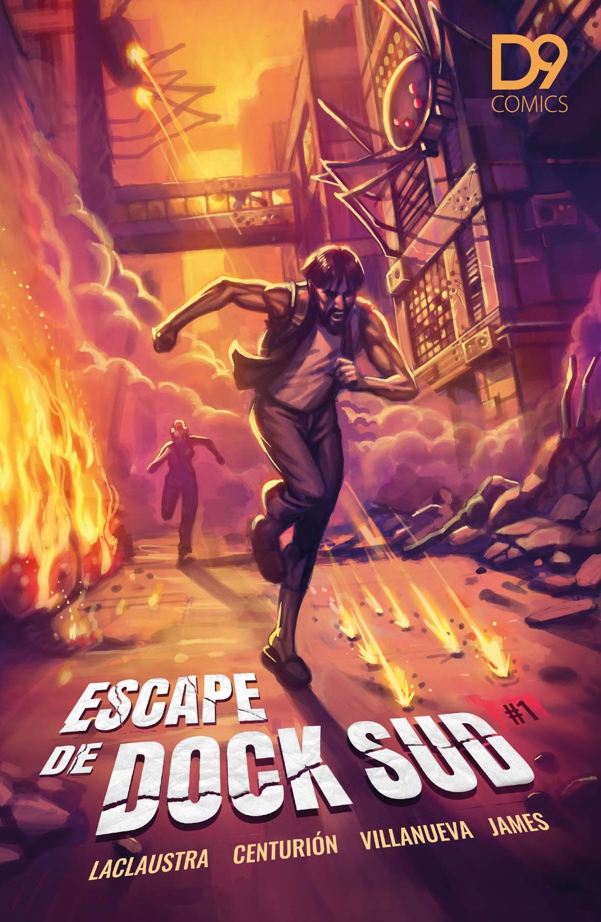 Portada ampliada de ESCAPE DE DOCK SUD #1