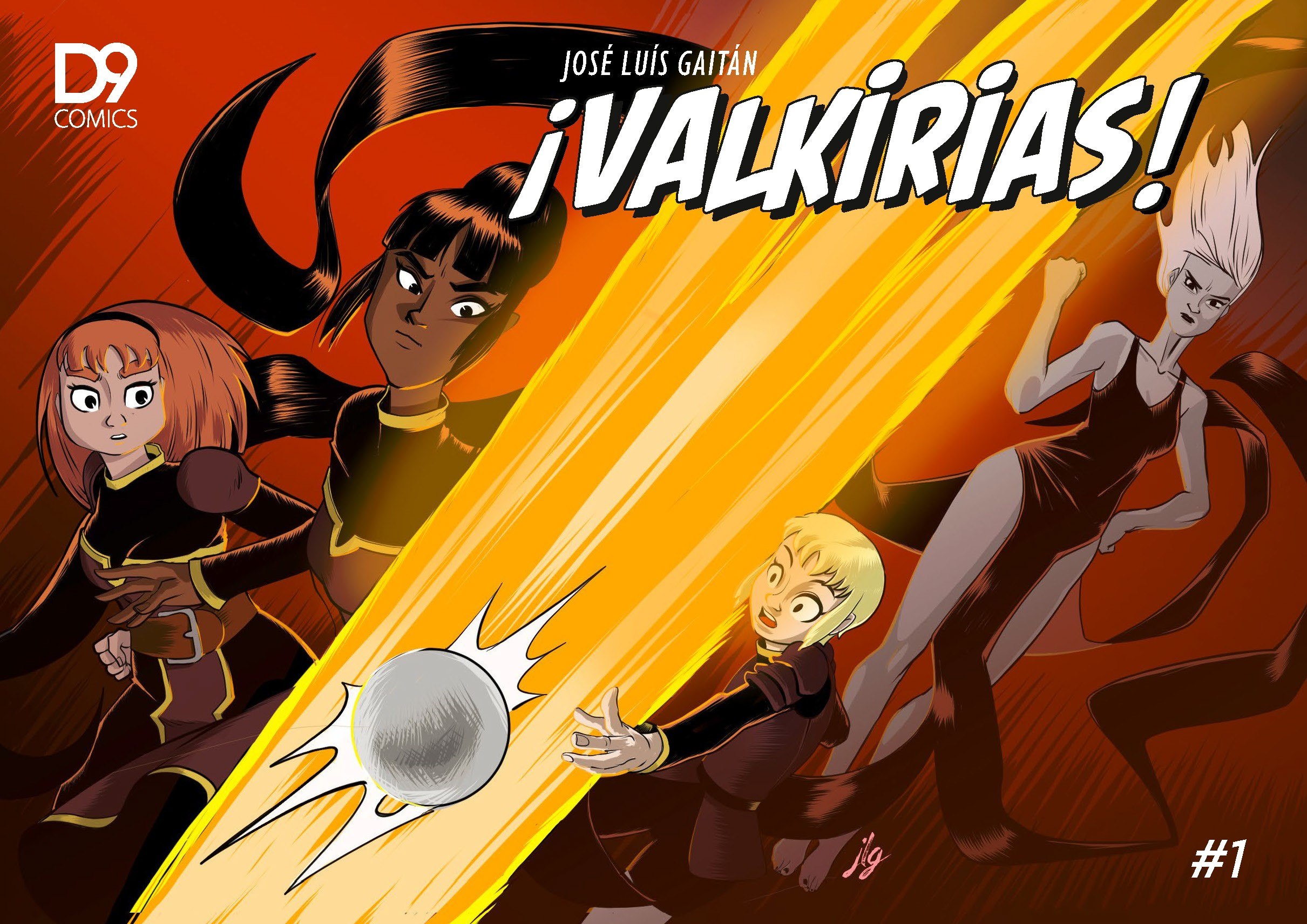 Portada ampliada de VALKIRIAS!