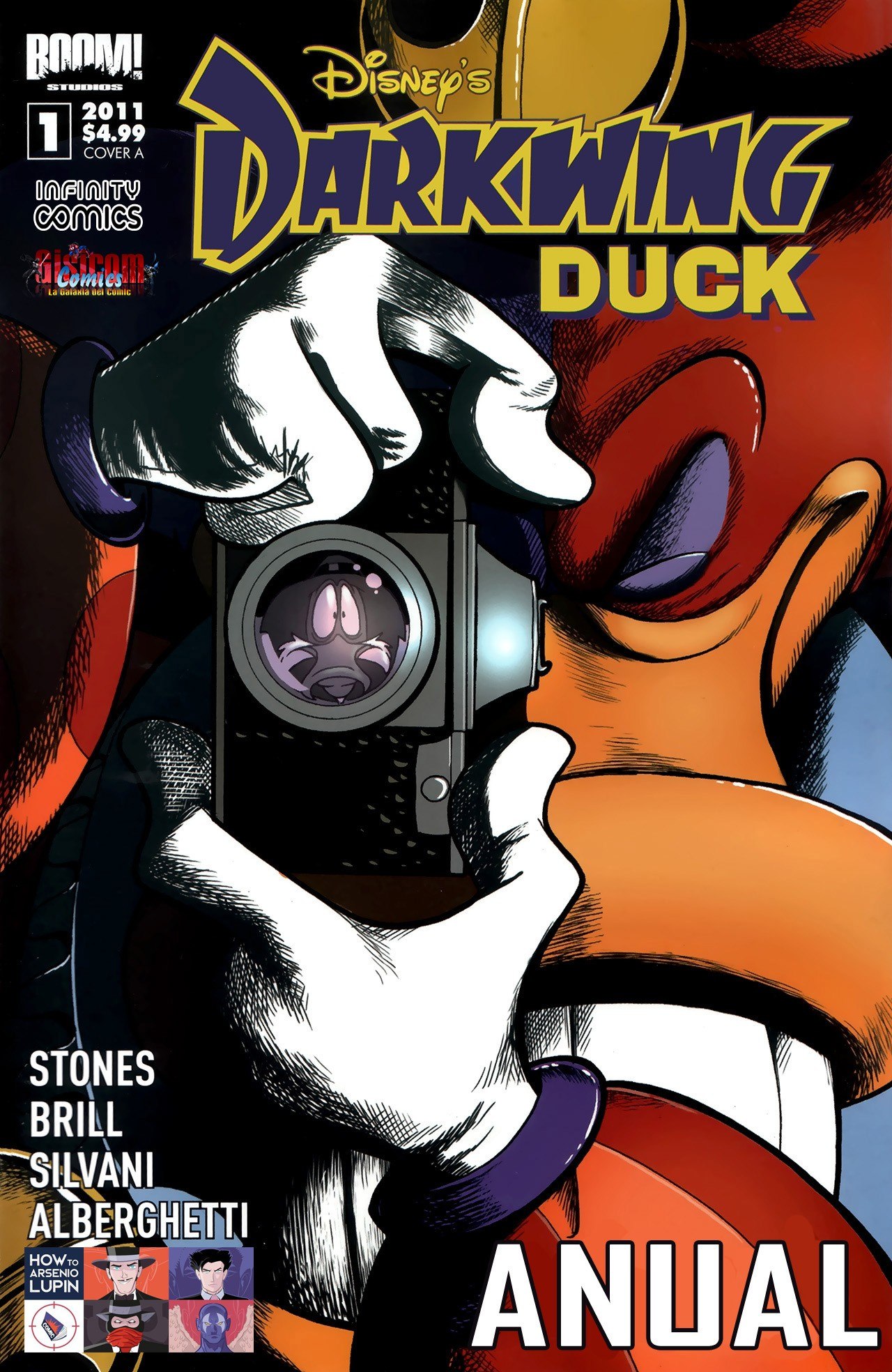 Portada ampliada de Disney's Darkwing Duck
