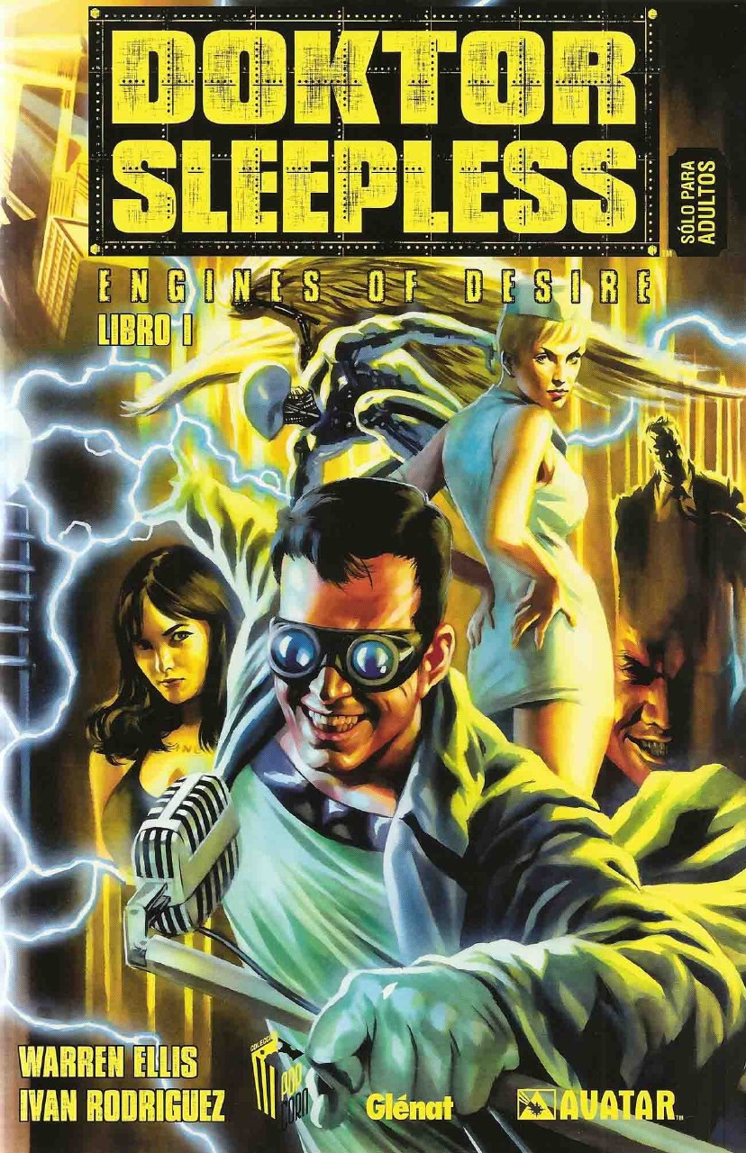 Portada ampliada de DOKTOR SLEEPLESS