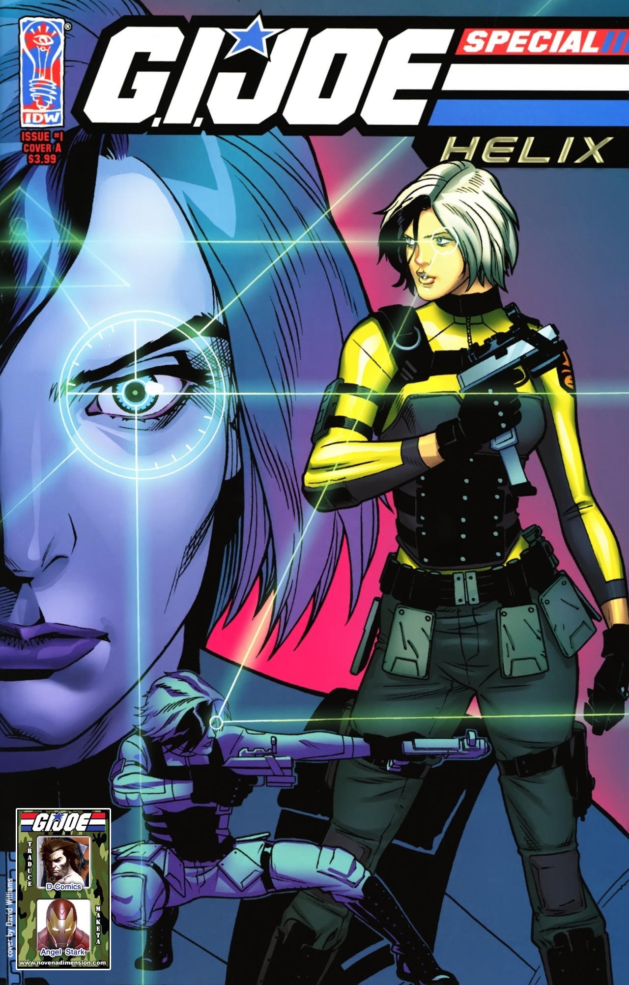 Portada ampliada de G.I. JOE SPECIAL HELIX