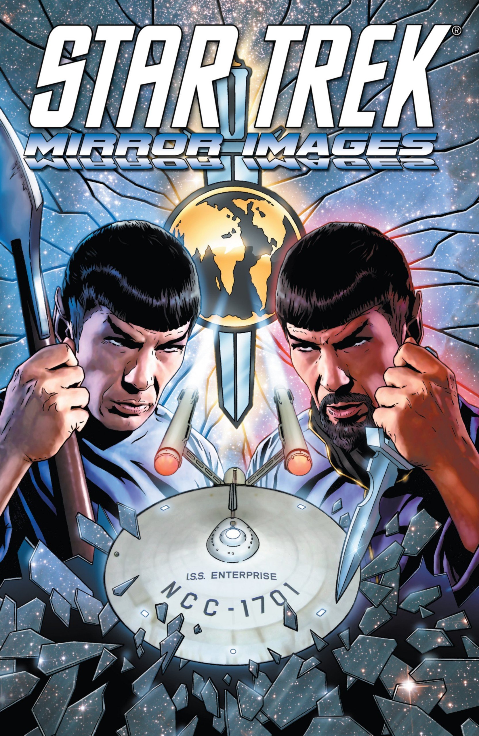 Portada ampliada de STAR TREK MIRROR-IMAGES