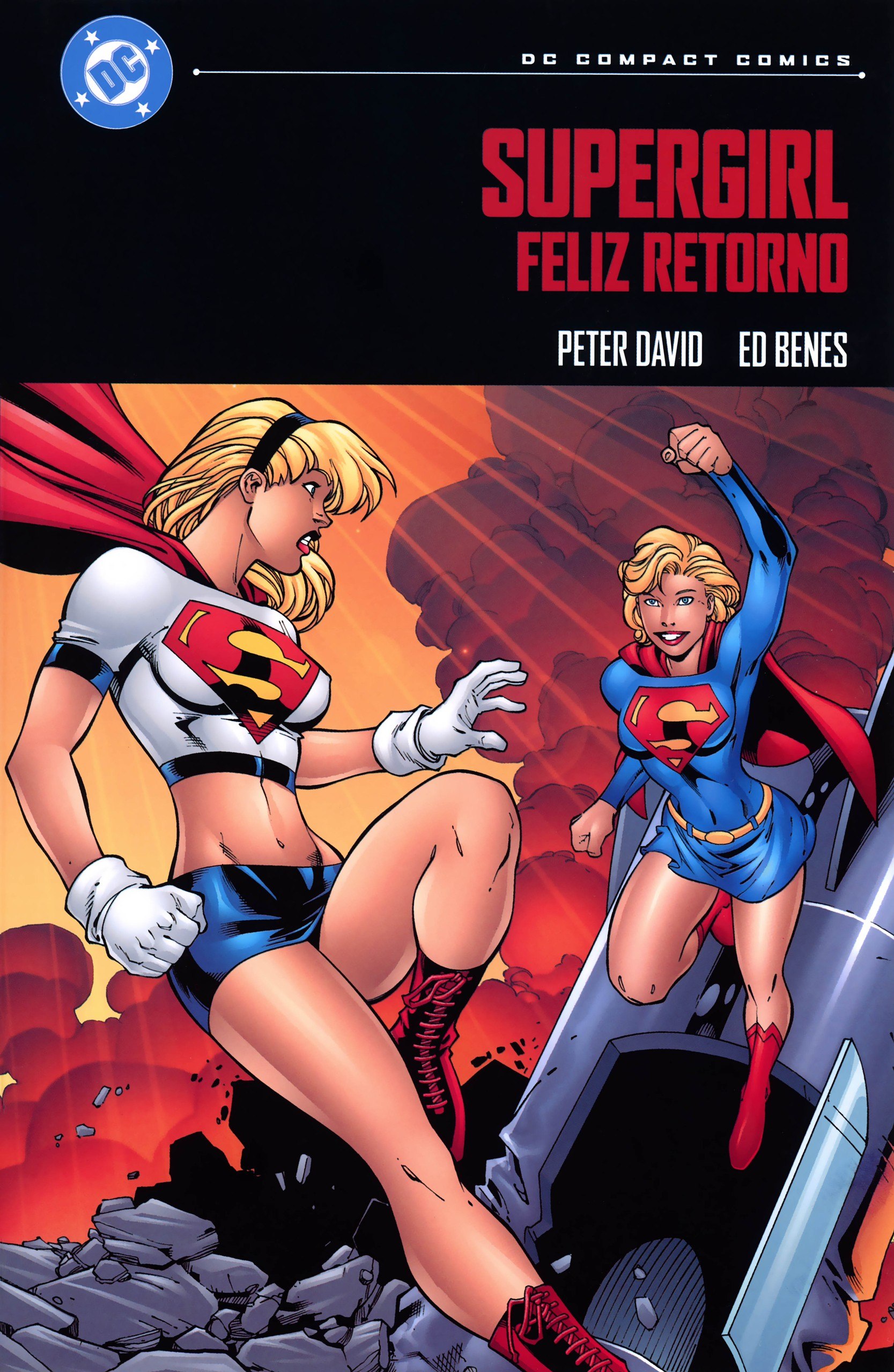 Portada ampliada de SUPERGIRL FELIZ RETORNADO