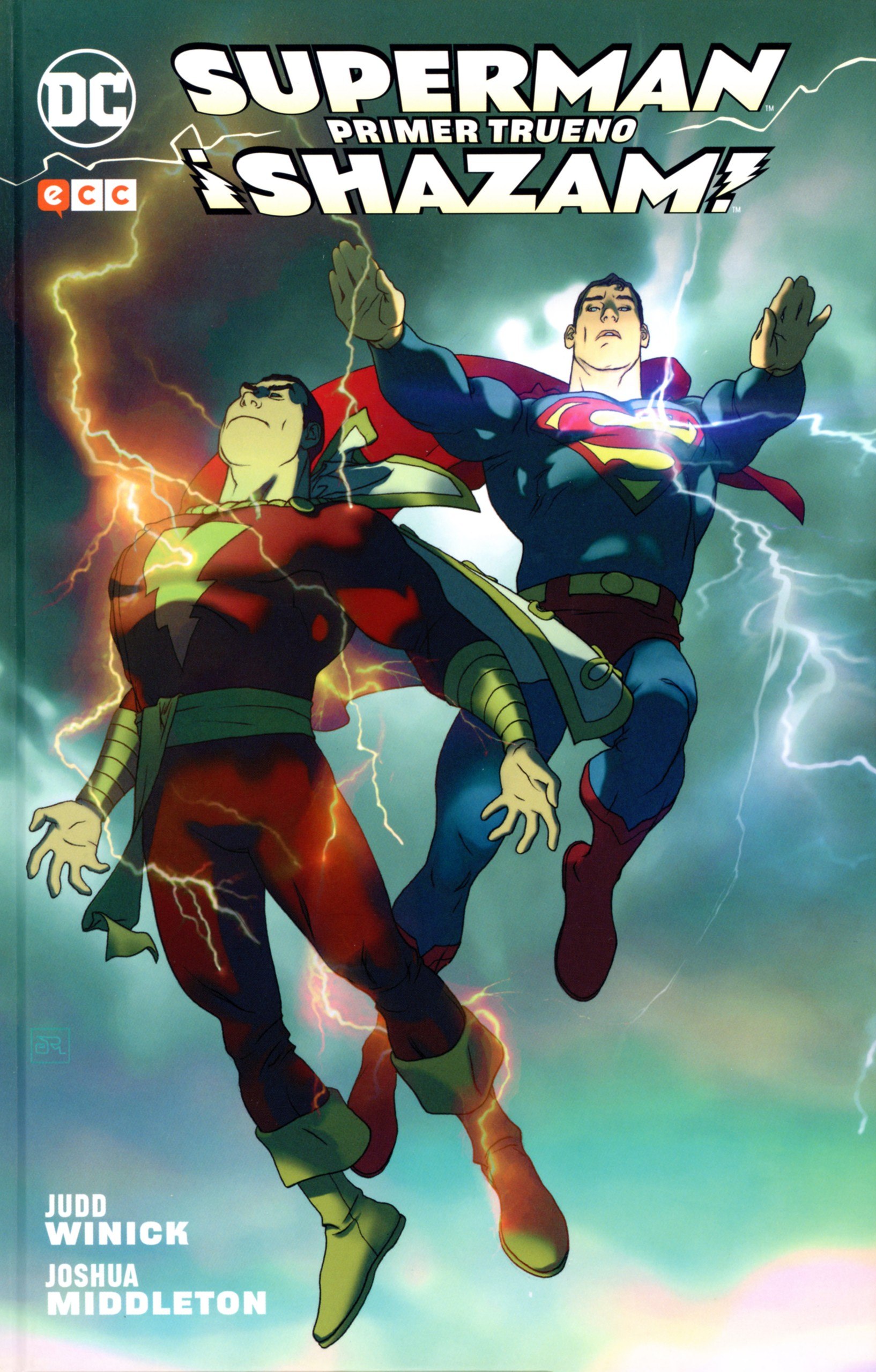 Portada ampliada de SUPERMAN PRIMER TRUENO SHAZAM!