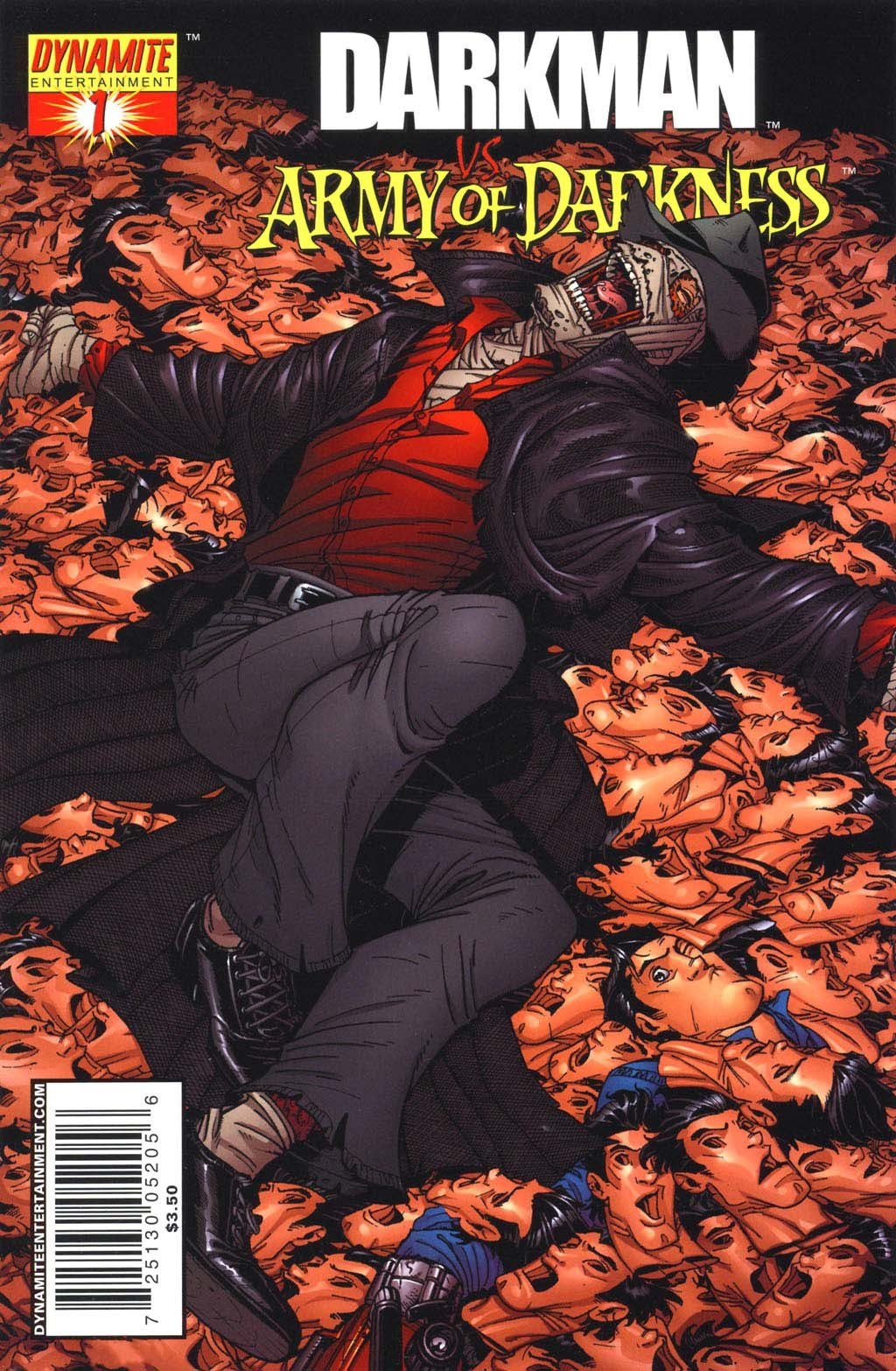 Portada ampliada de DARKMAN ARMY OF DARKNESS