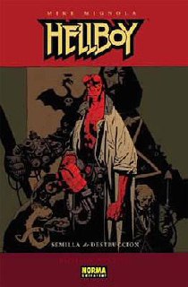 Portada ampliada de HELLBOY
