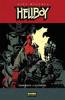 Portada ampliada de Hellboy