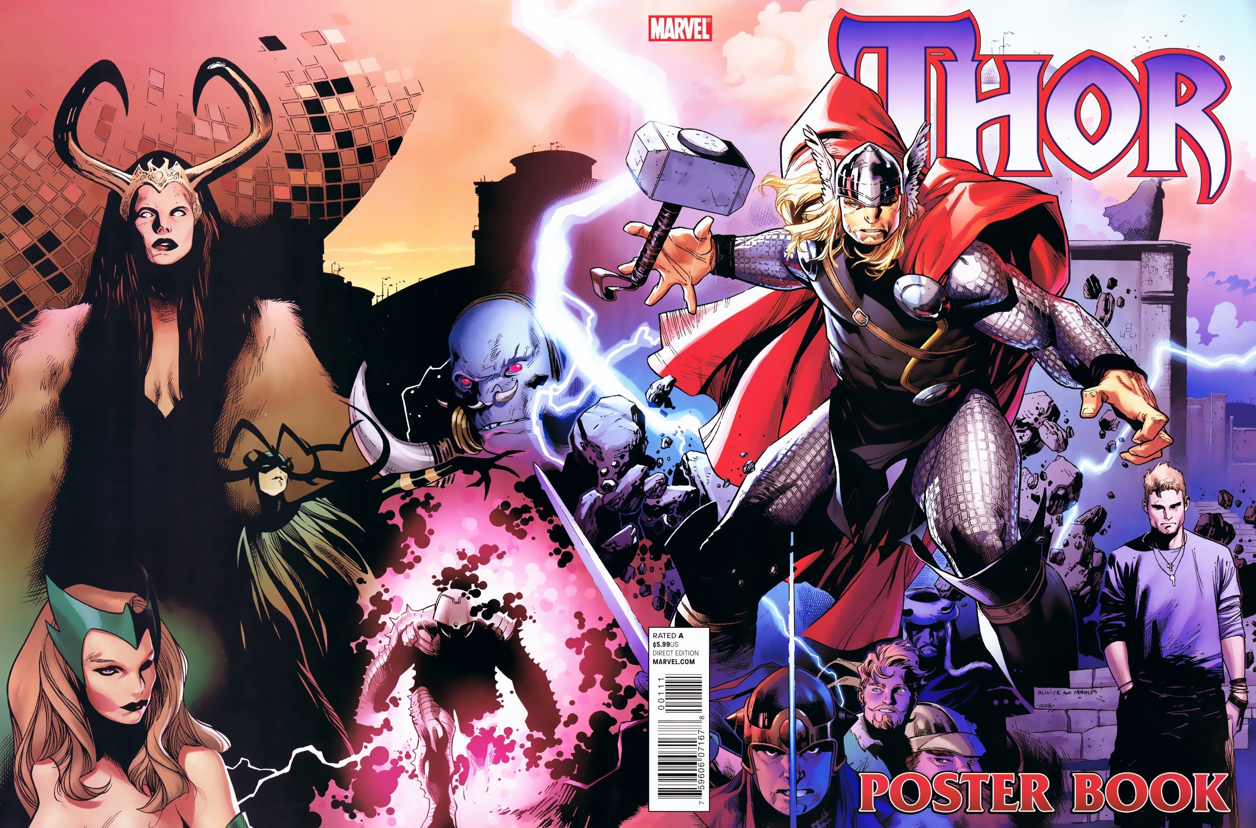 Portada ampliada de Thor