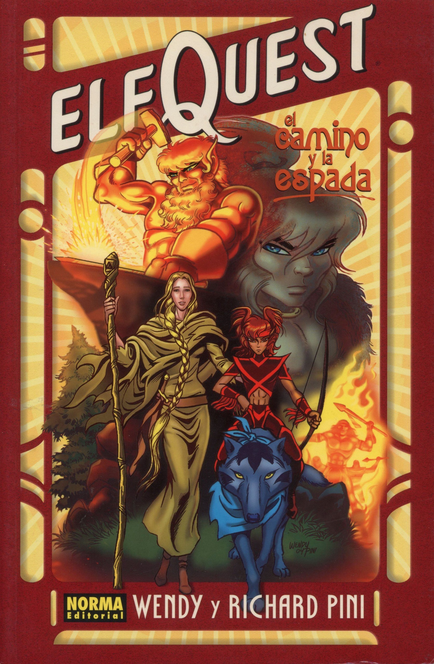 Portada ampliada de ELFQUEST