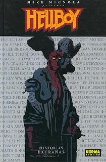 Portada ampliada de Hellboy