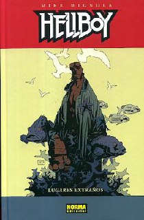 Portada ampliada de Hellboy