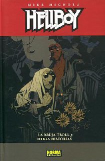 Portada ampliada de Hellboy
