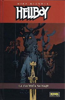 Portada ampliada de Hellboy