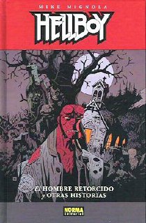Portada ampliada de Hellboy