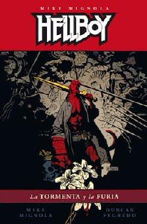 Portada ampliada de Hellboy