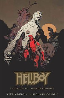 Portada ampliada de Hellboy