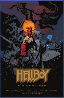 Portada ampliada de Hellboy