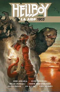 Portada ampliada de Hellboy La Aidp 1955