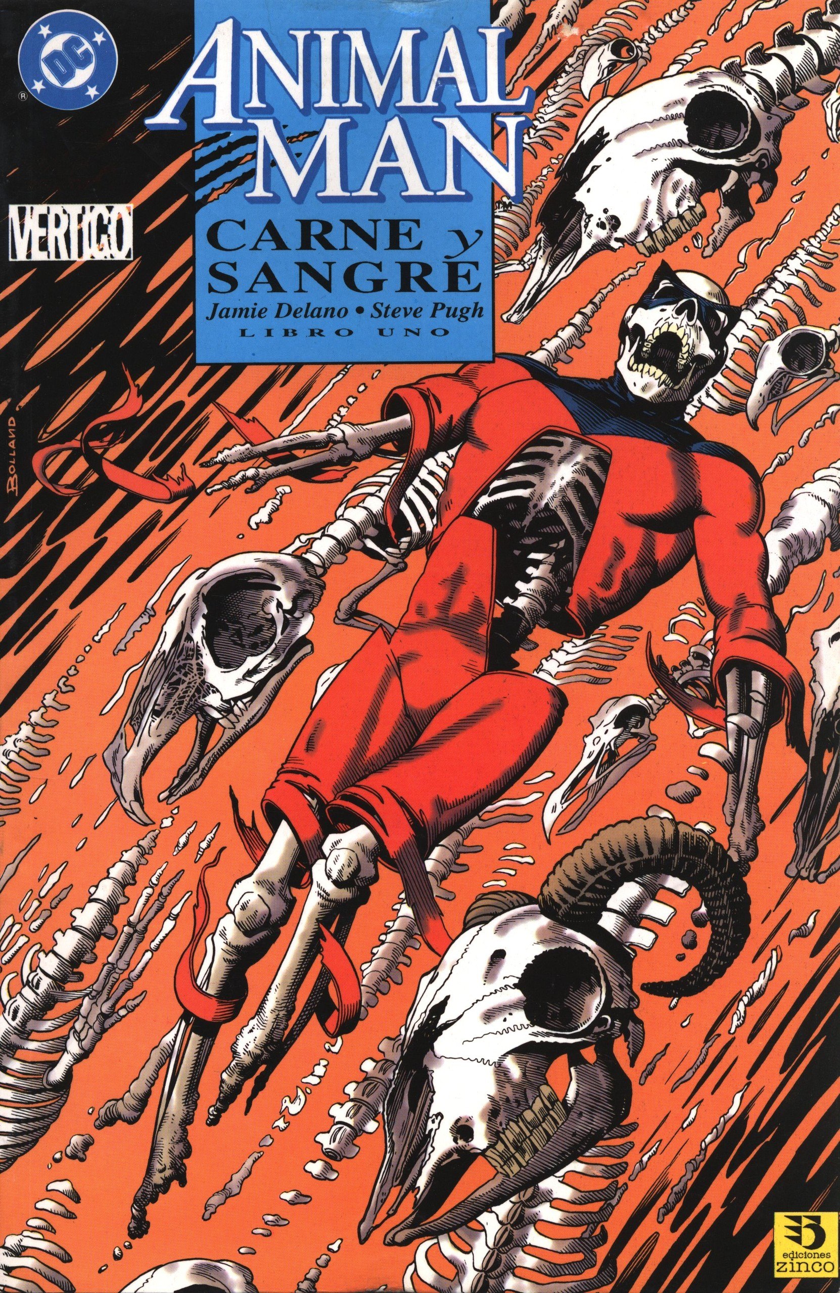 Portada ampliada de ANIMAL MAN