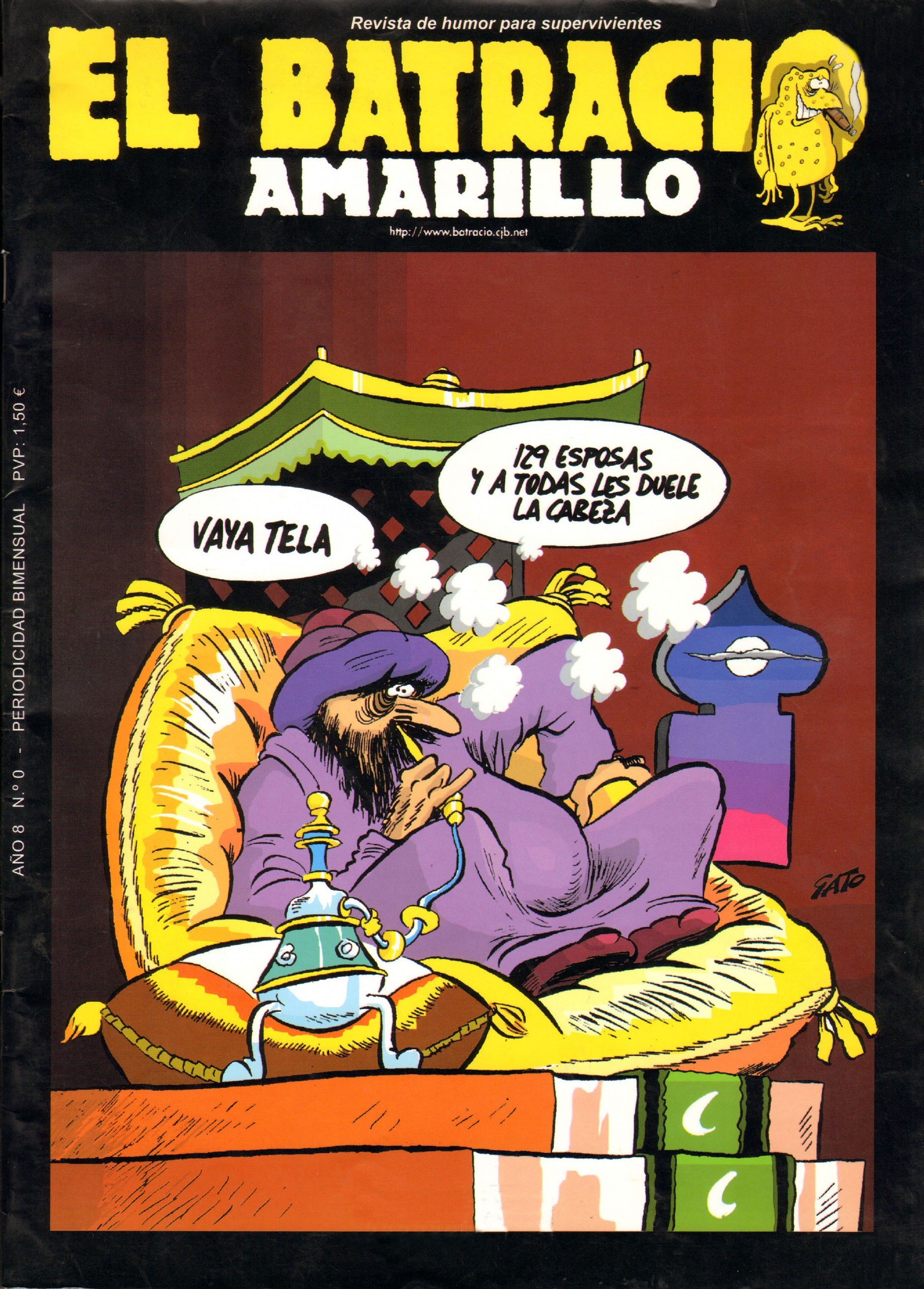 Portada ampliada de EL BATRACI AMARILLO