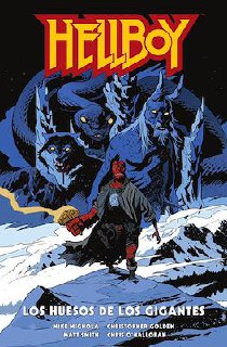 Portada ampliada de Hellboy