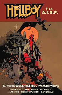 Portada ampliada de Hellboy y la A.I.D.P.