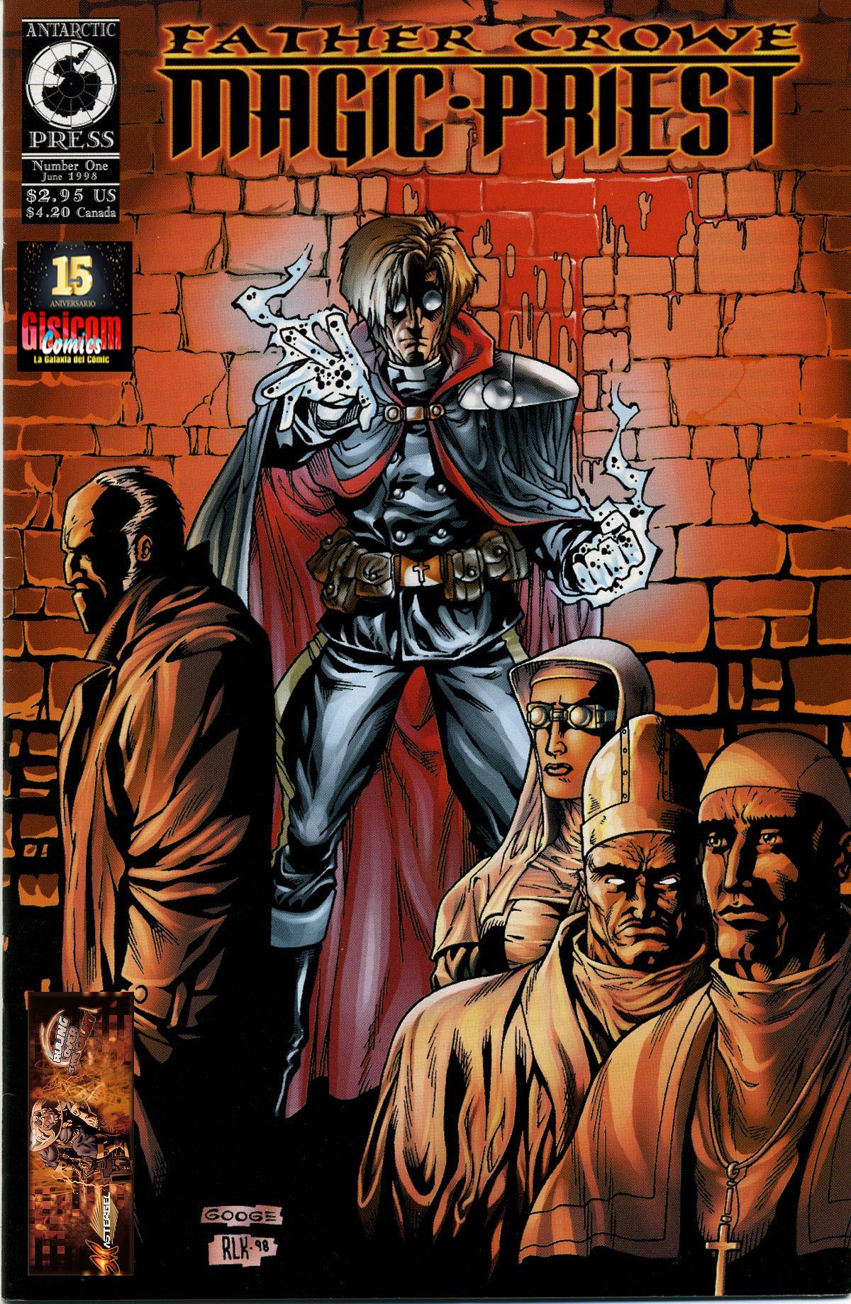 Portada ampliada de FATHER CROWE MAGIC PRIEST