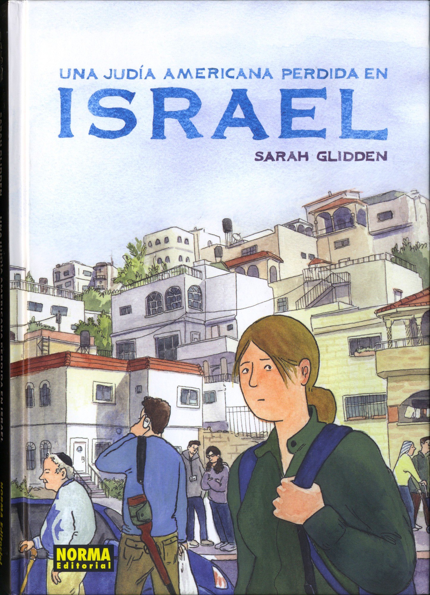 Portada ampliada de UNA JUDÍA AMERICANA PERDIDA EN ISRAEL