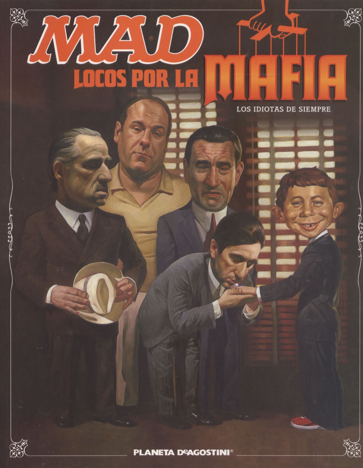 Portada ampliada de MAD LOCOS POR LA MAFIA