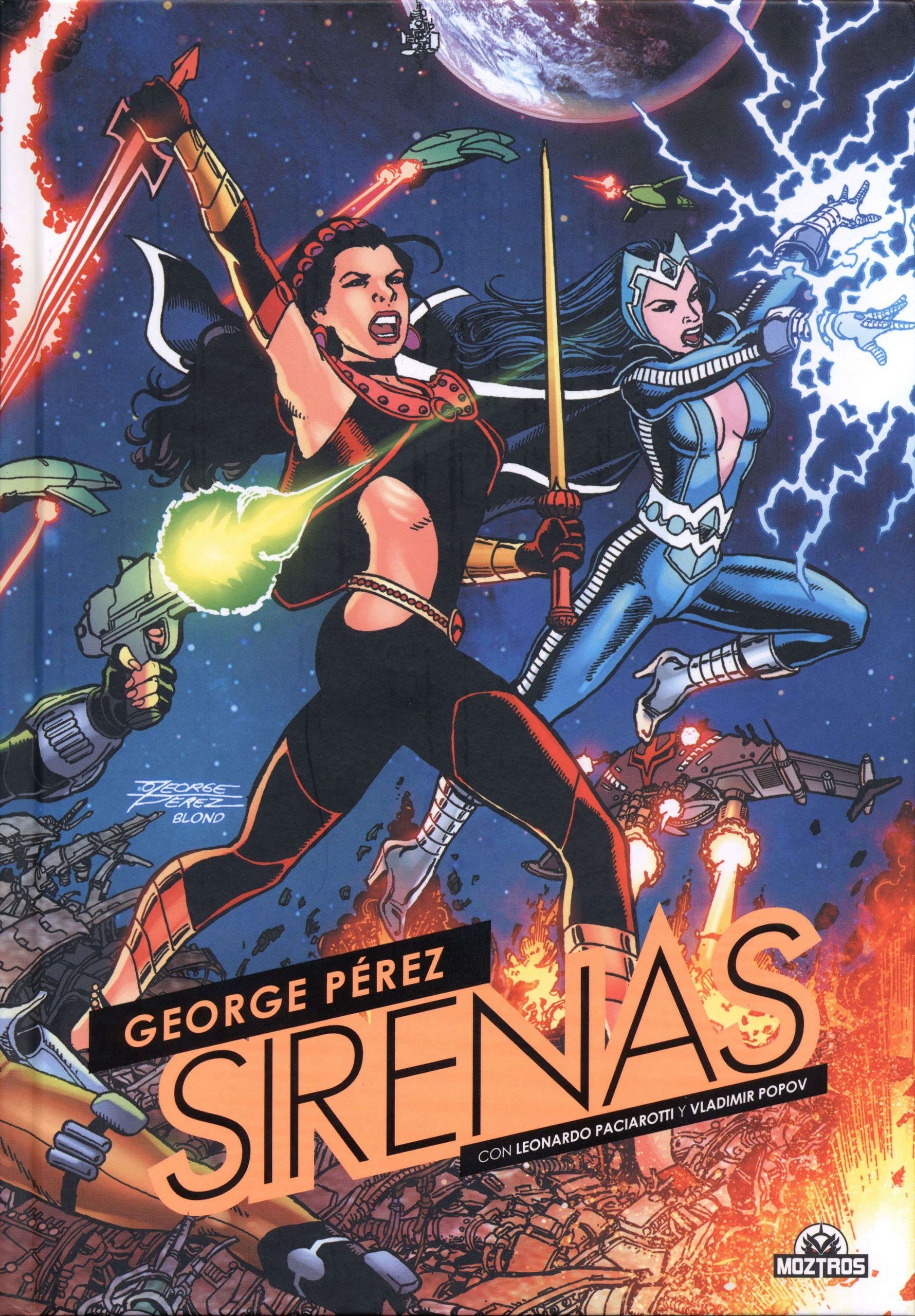 Portada ampliada de SIRENAS