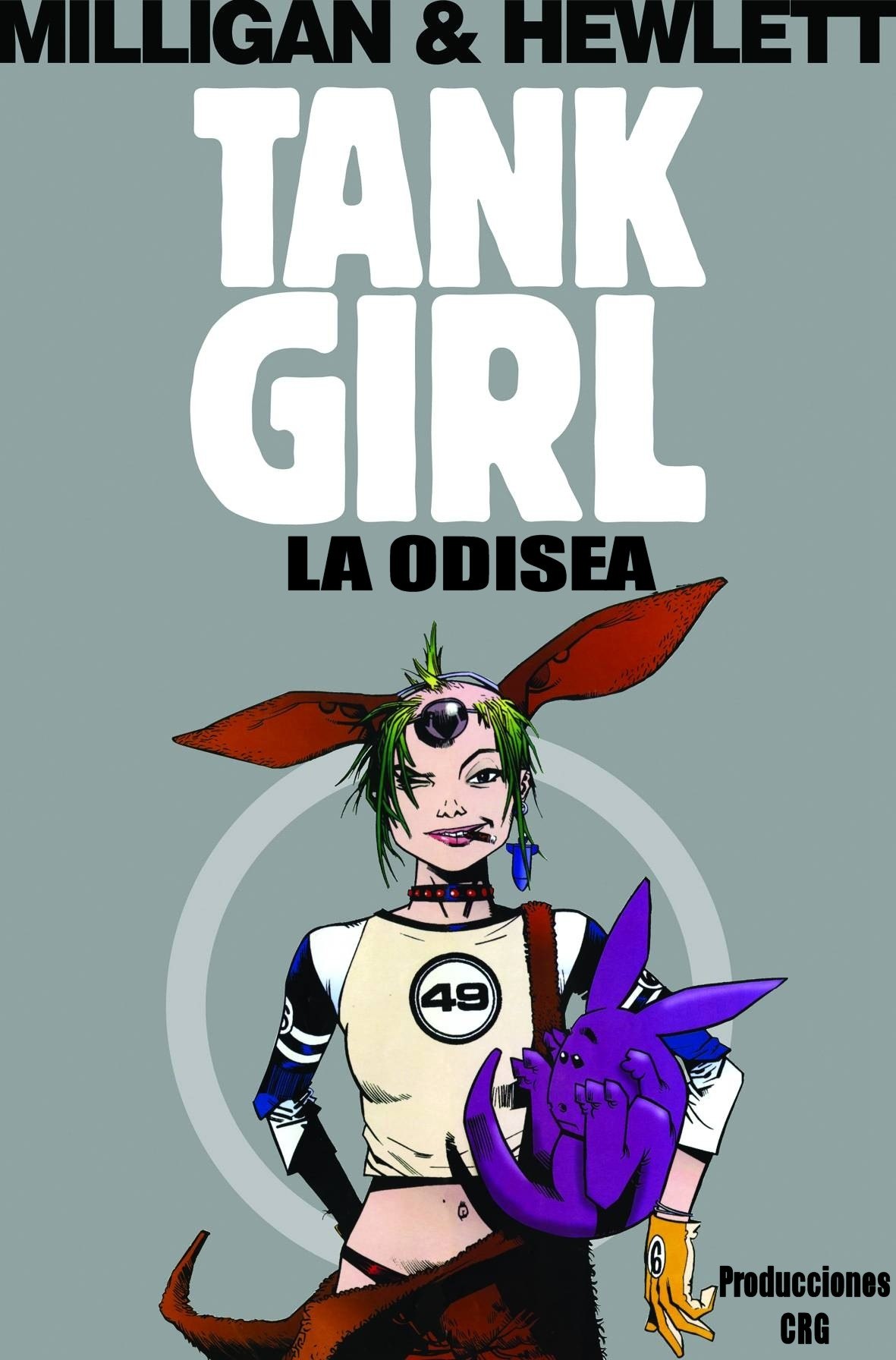 Portada ampliada de TANK GIRL LA ODISEA