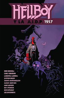 Portada ampliada de Hellboy Y La A.I.D.P.
