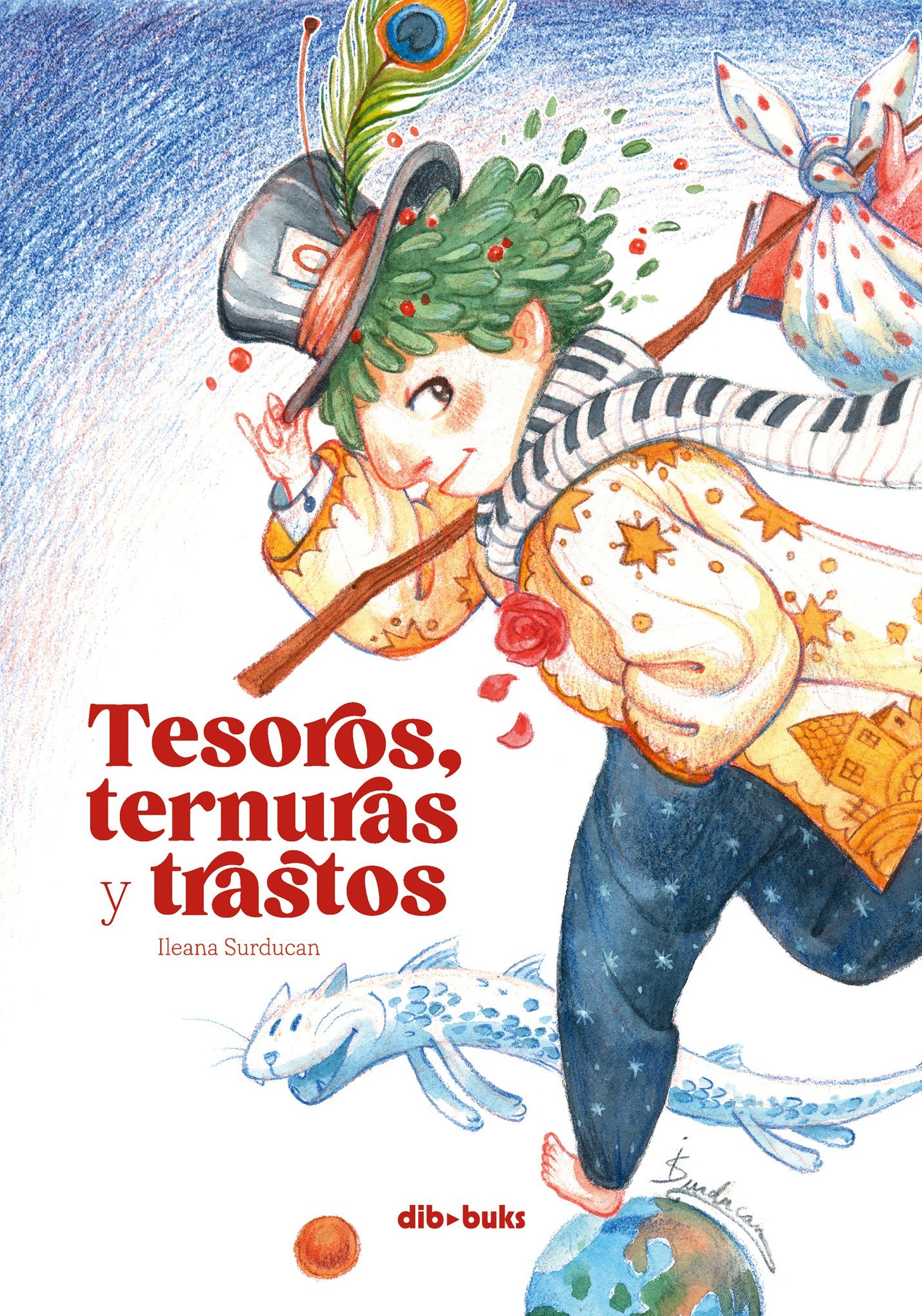 Portada ampliada de Tesoros, ternuras y trástos
