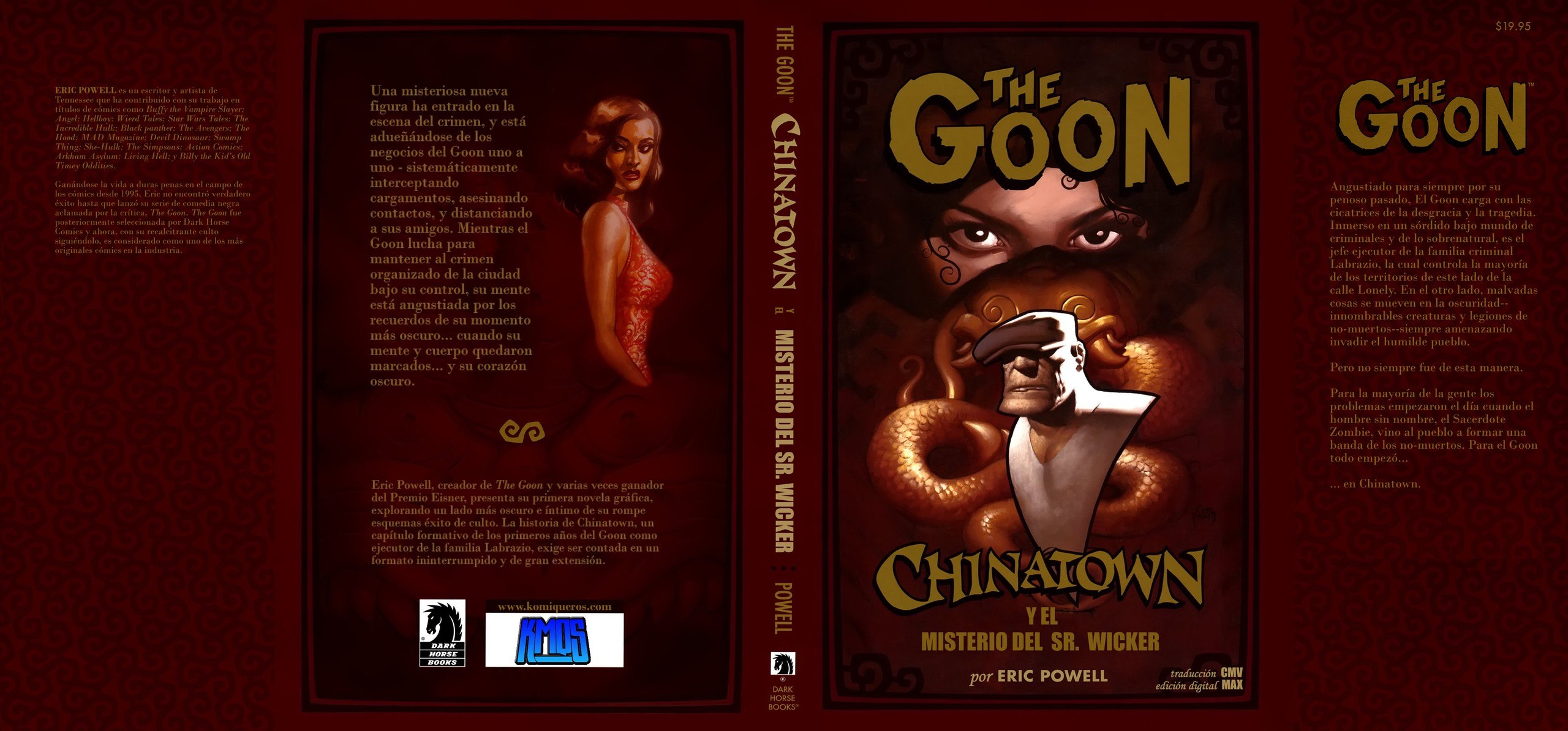 Portada ampliada de THE GOON CHINATOWN Y EL MISTERIO DEL SR. WICKER