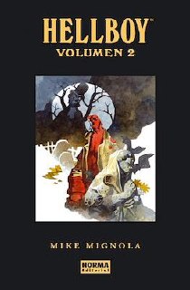 Portada ampliada de HELLBOY VOLUMEN 2