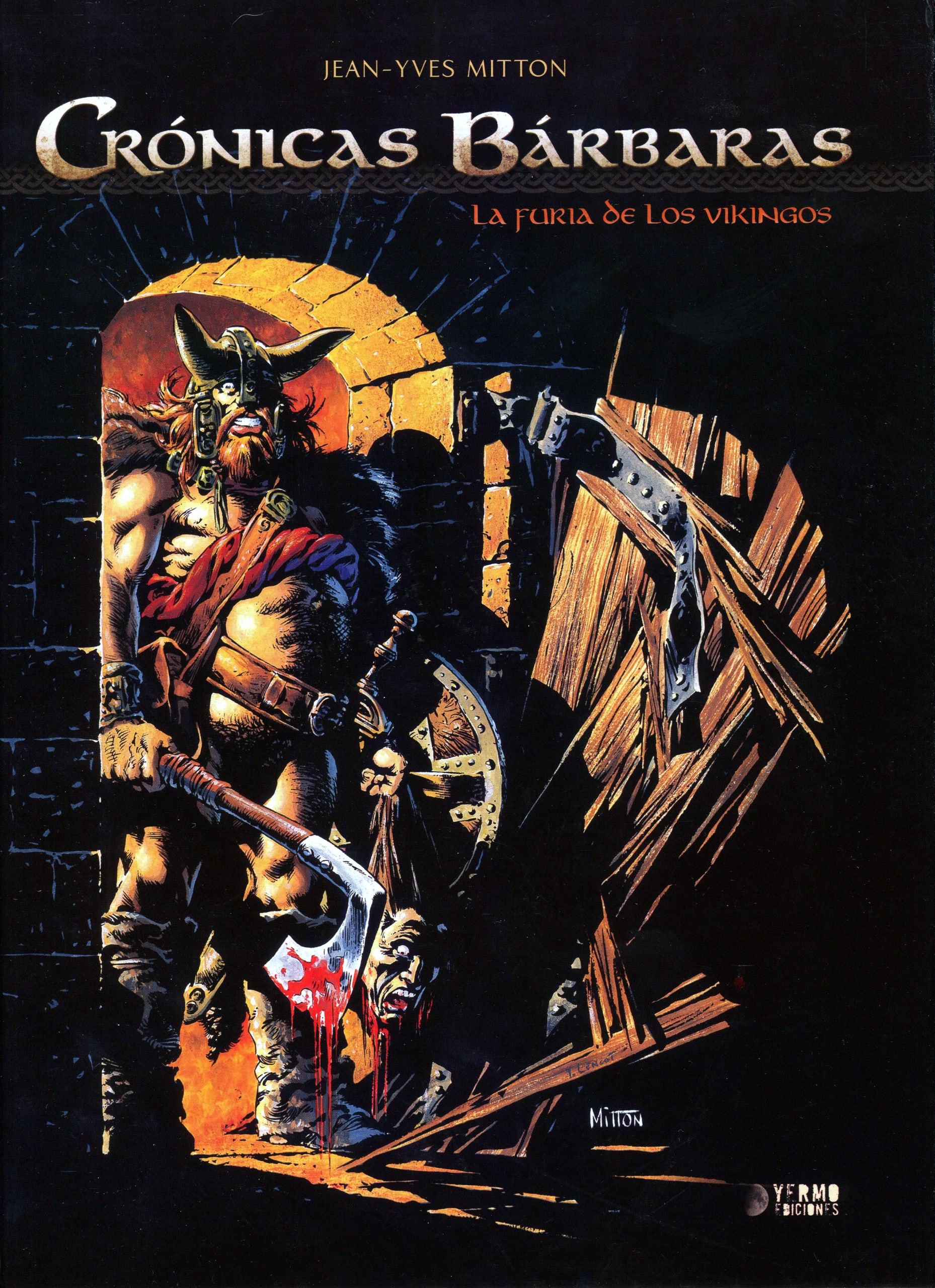 Portada ampliada de Crónicas Bárbaras