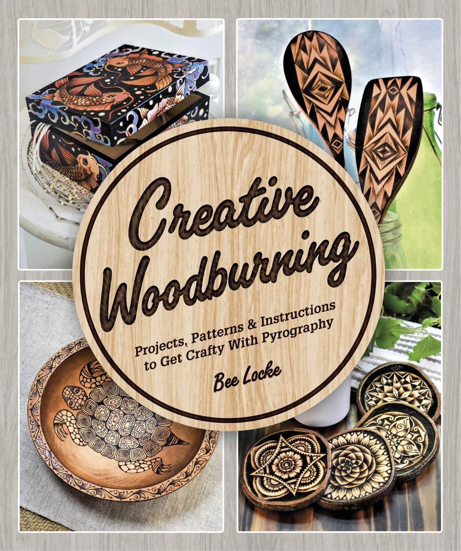 Portada ampliada de Creative Woodburning