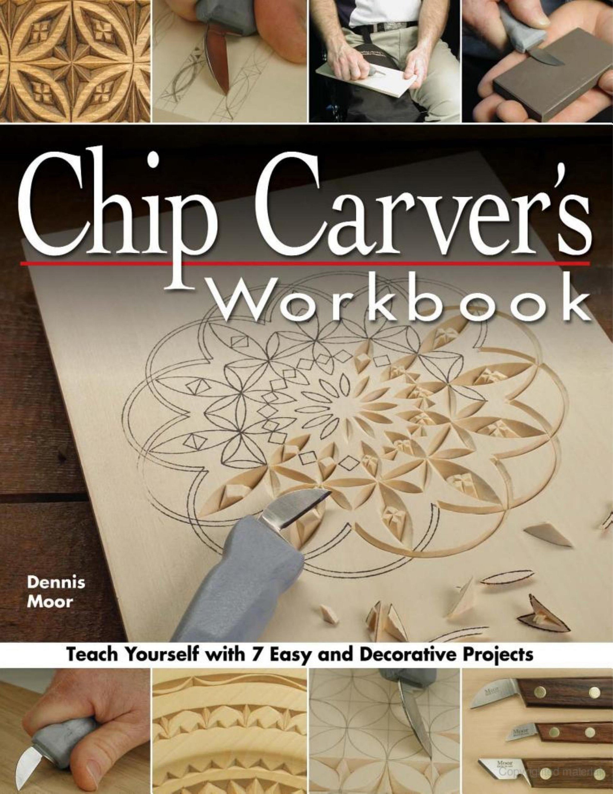 Portada ampliada de Chip Carver's Workbook
