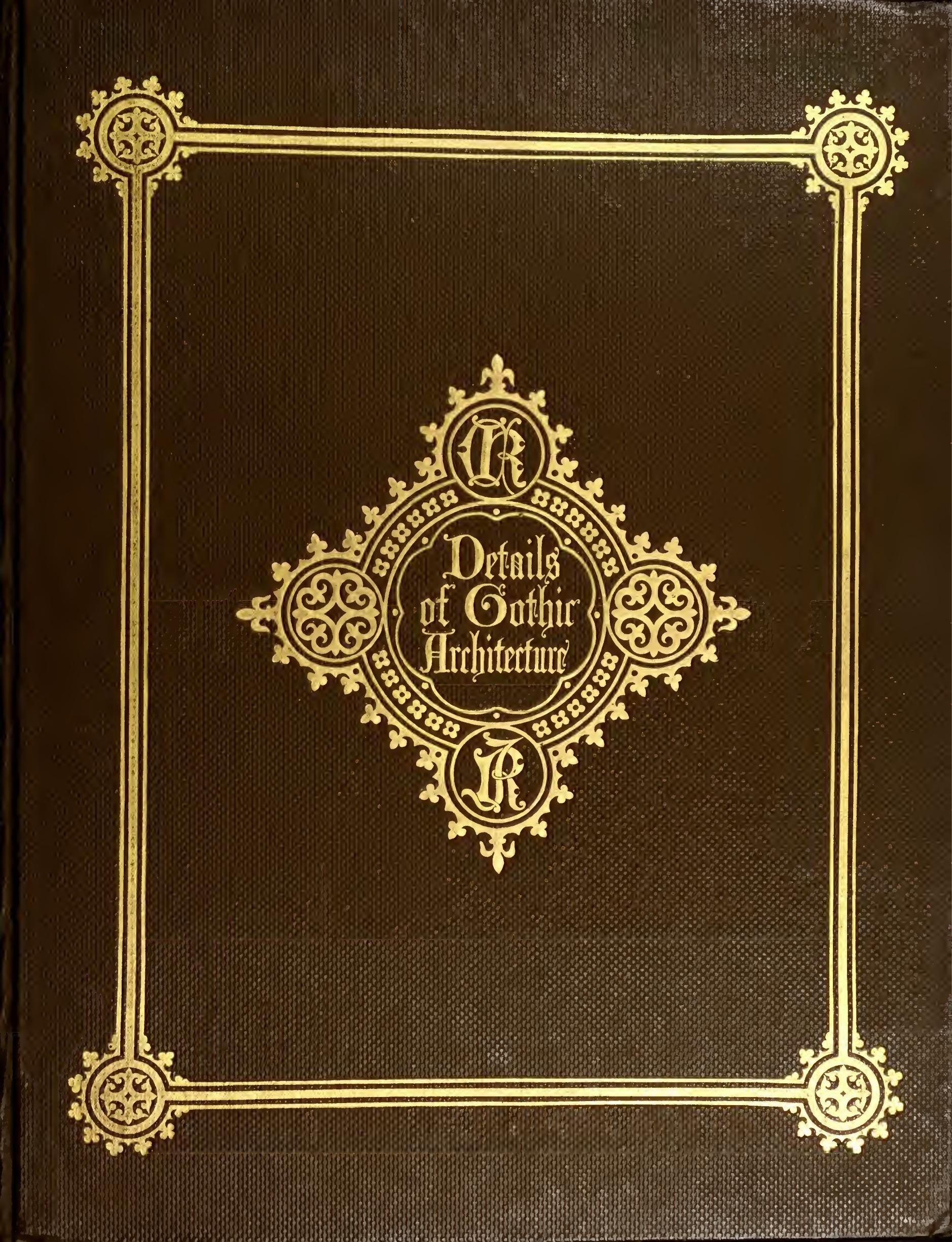 Portada ampliada de Details of Gothic Architecture
