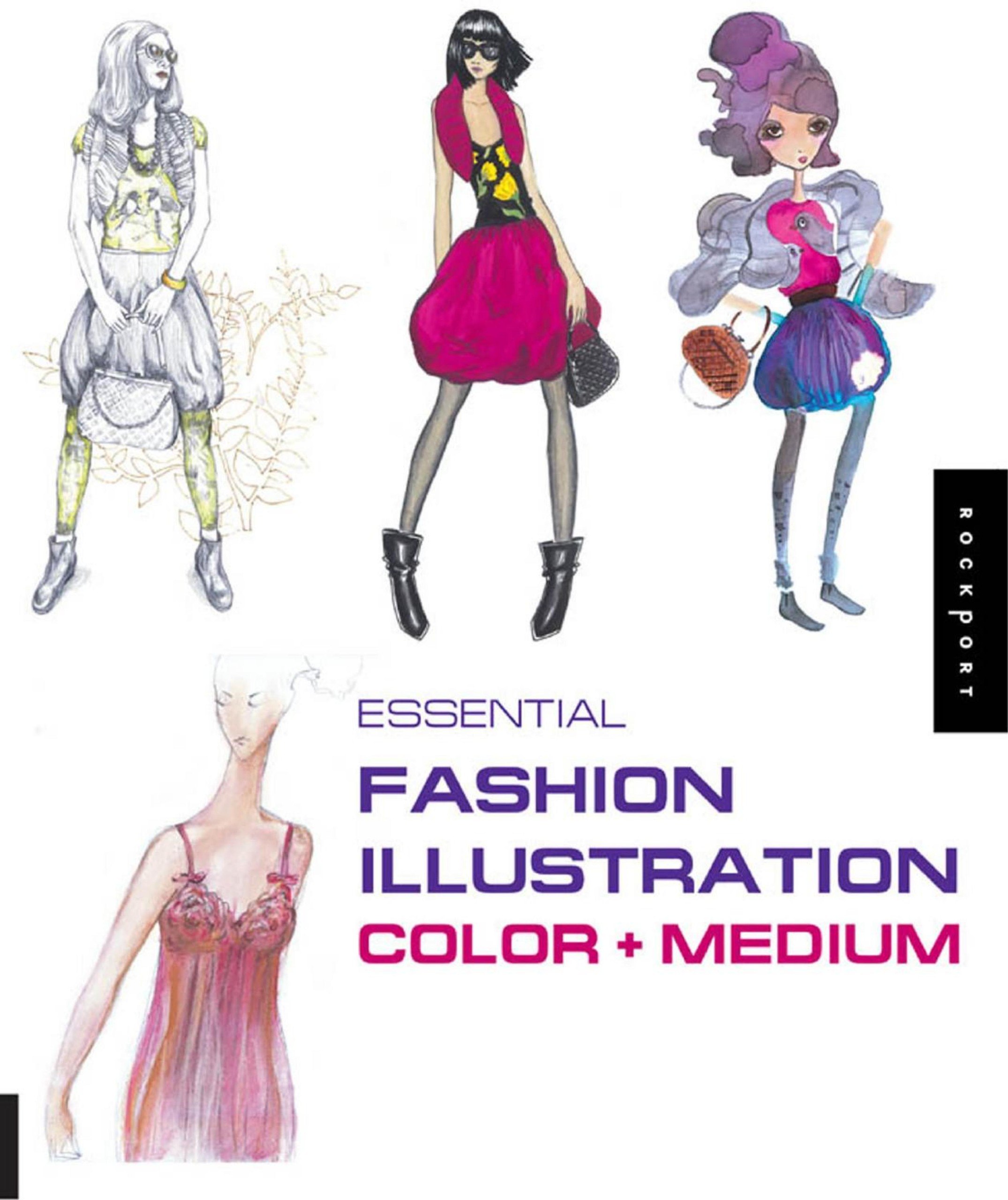 Portada ampliada de Essential Fashion Illustration Color + Medium