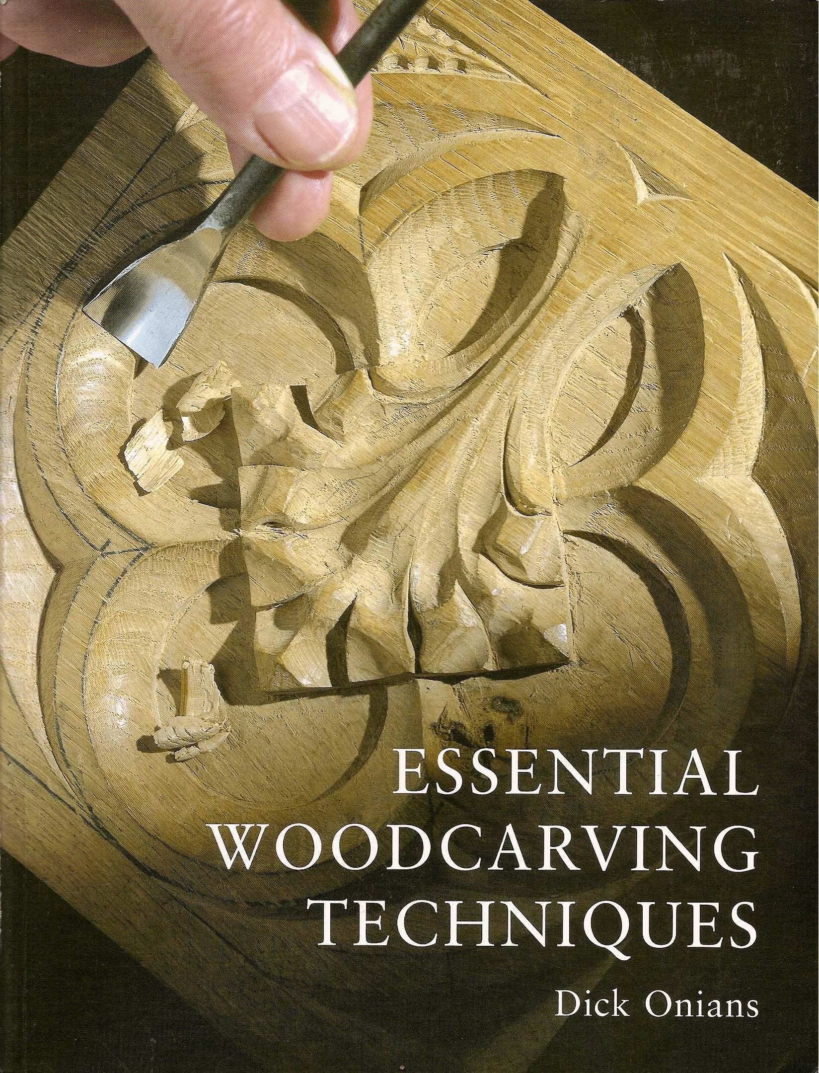 Portada ampliada de ESSENTIAL WOODCARVING TECHNIQUES