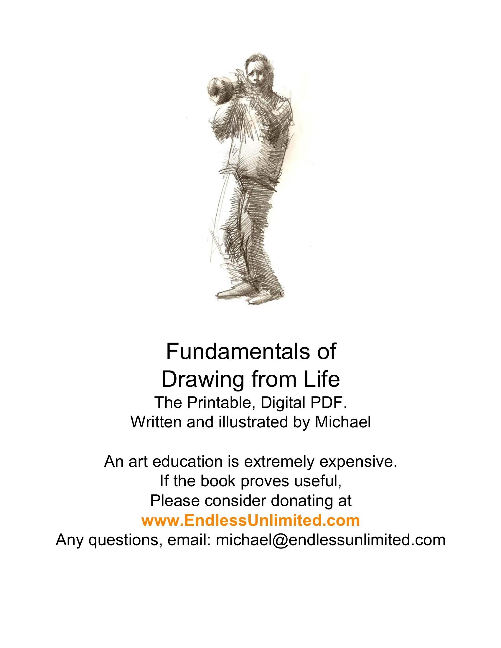 Portada ampliada de Fundamentals of Drawing from Life