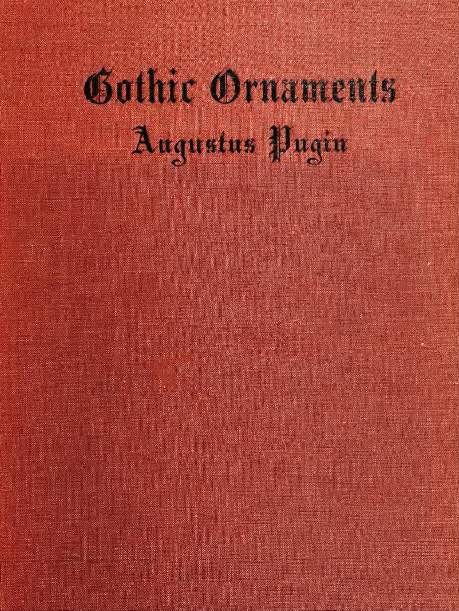Portada ampliada de Gothic Ornaments