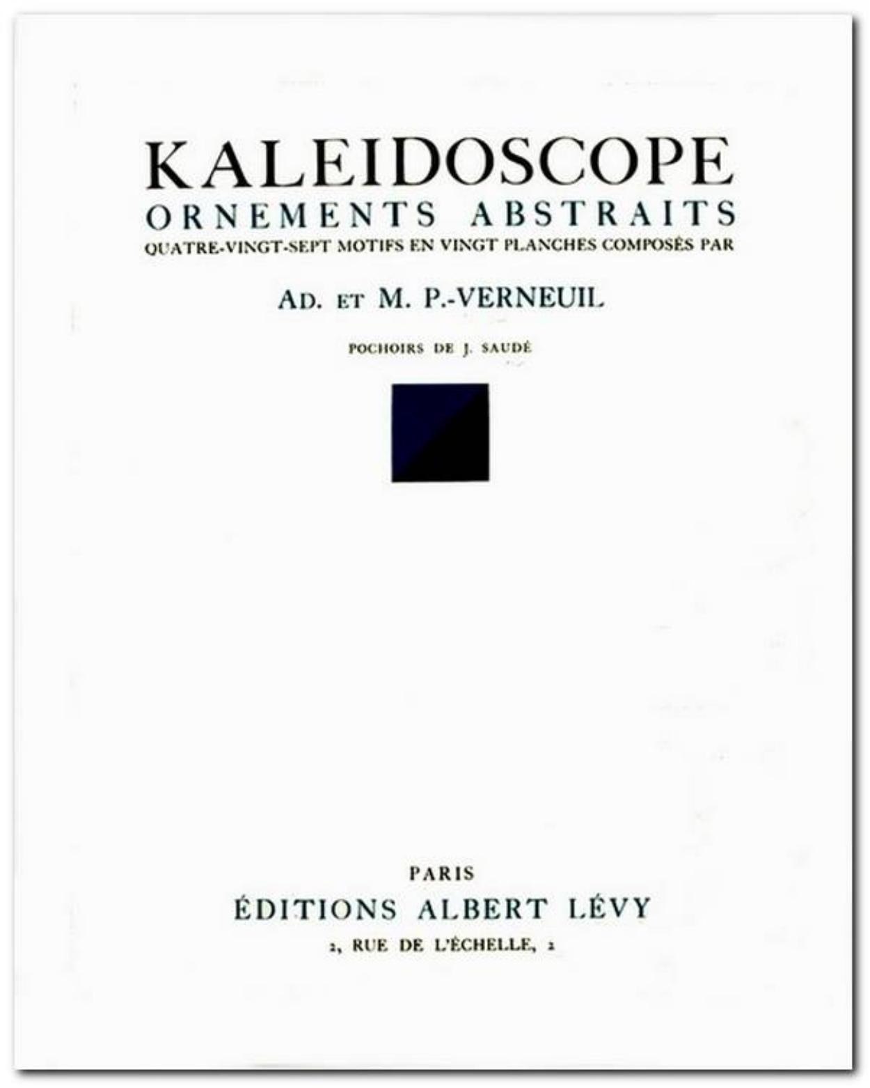 Portada ampliada de KALEIDOSCOPE ORNEMENTS ABSTRAITS