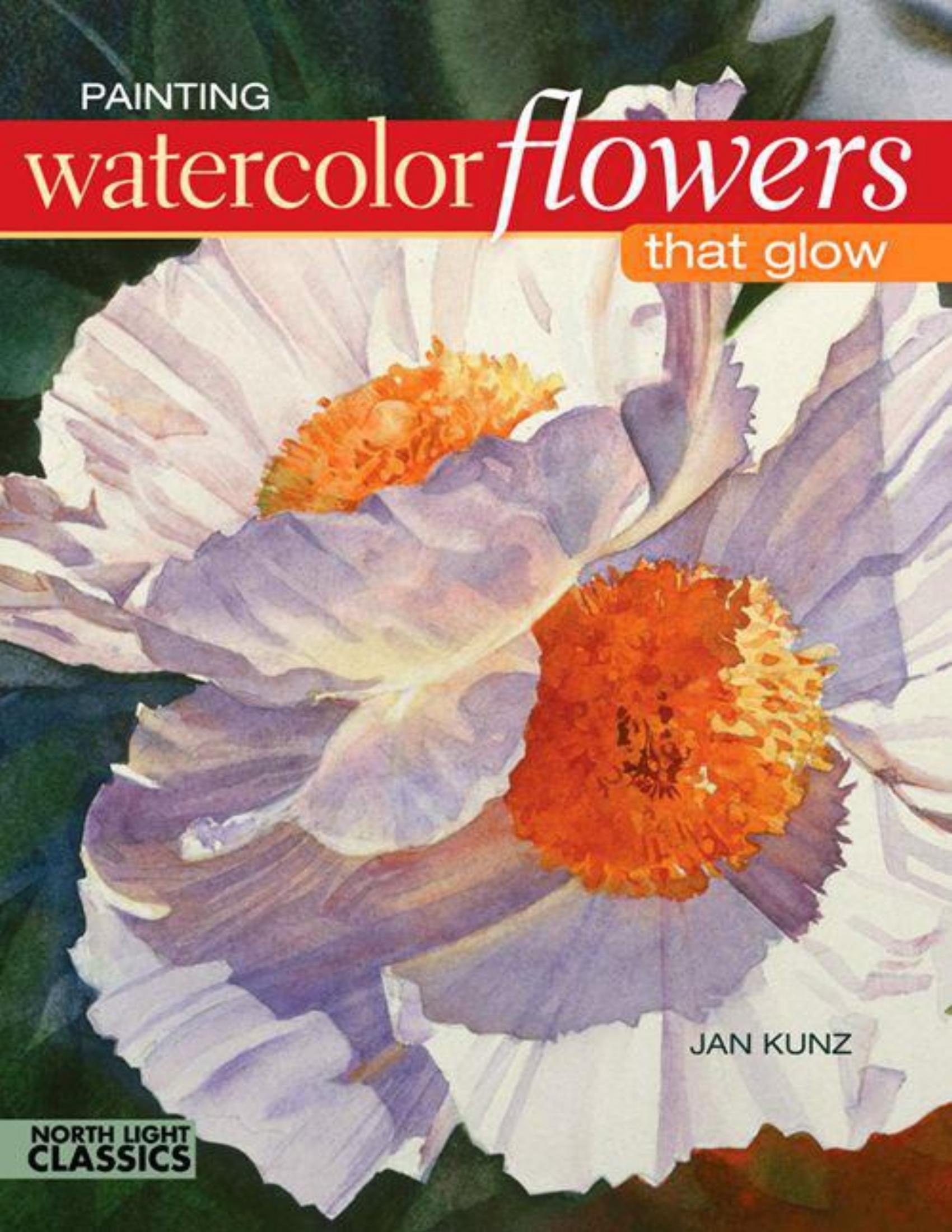 Portada ampliada de Painting watercolor flowers that glow