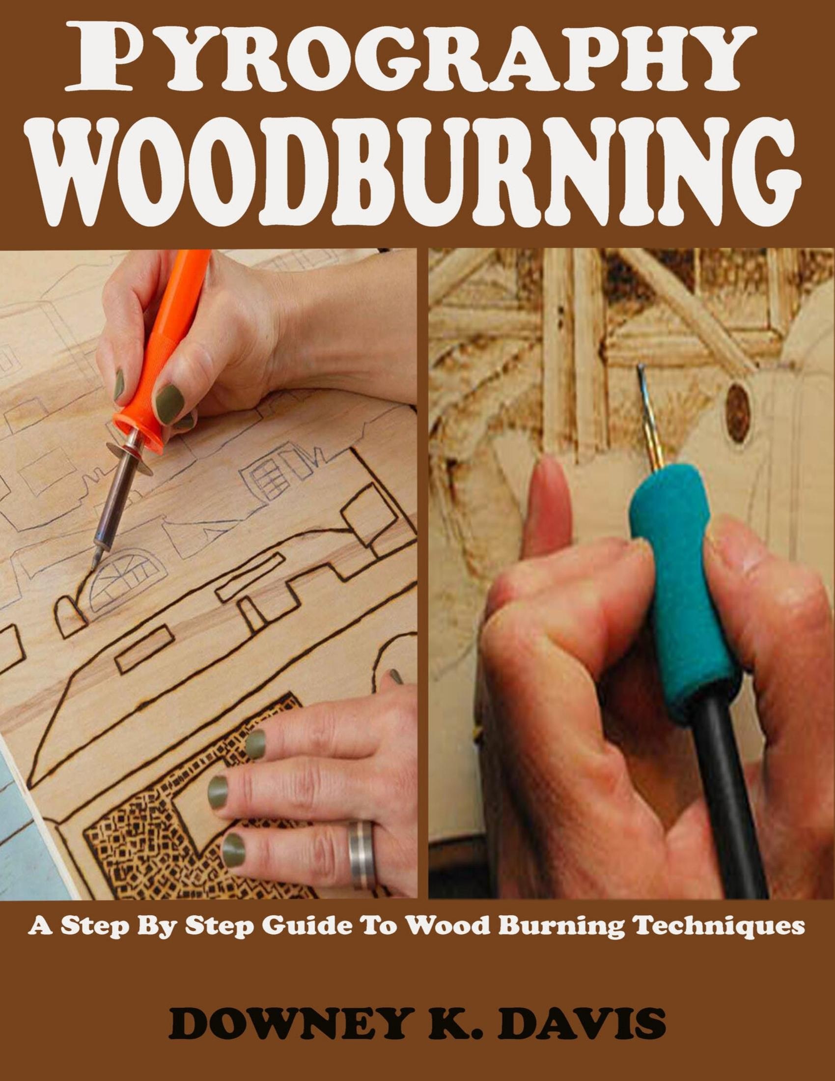 Portada ampliada de PYROGRAPHY WOODBURNING