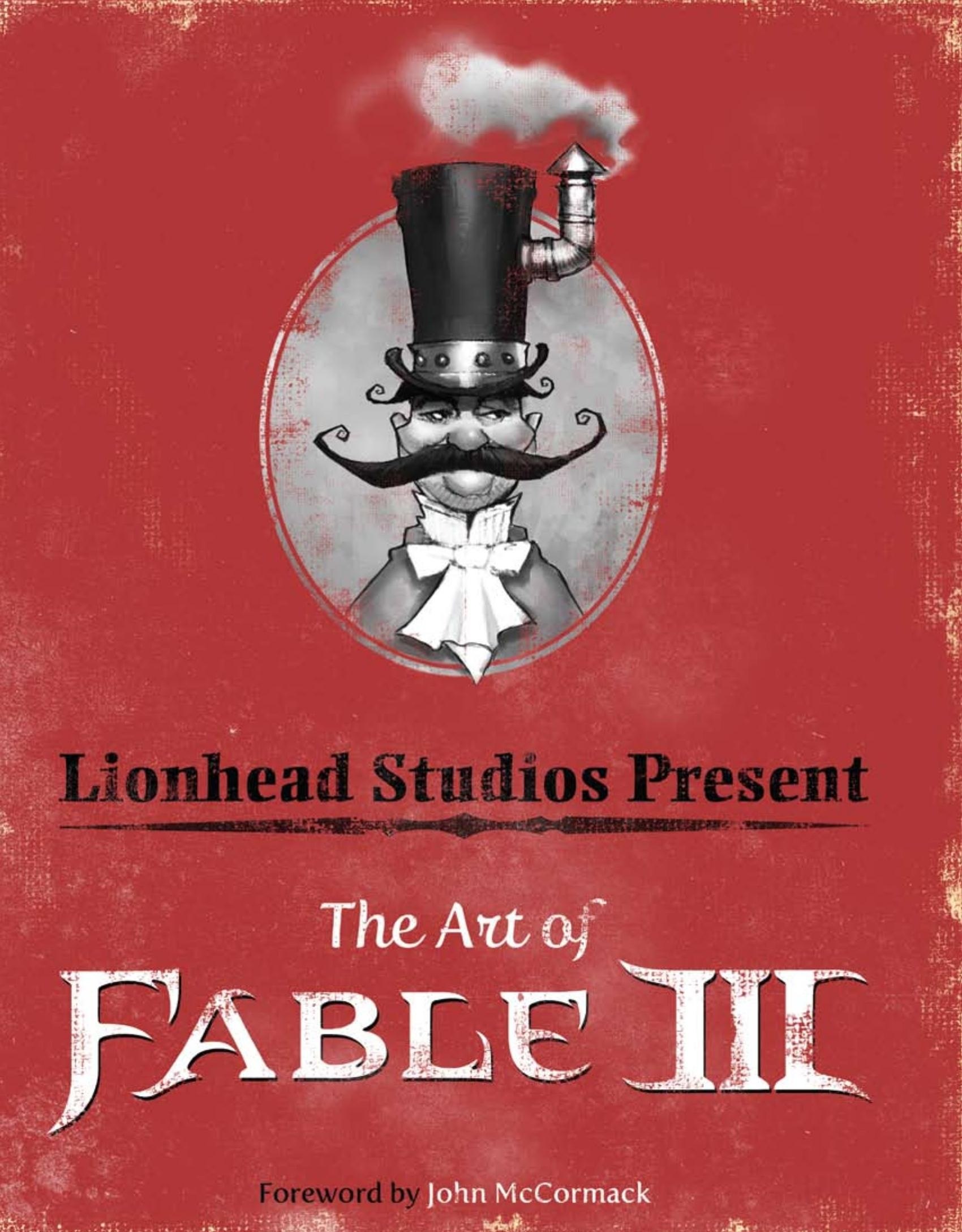 Portada ampliada de The Art of FABLE III