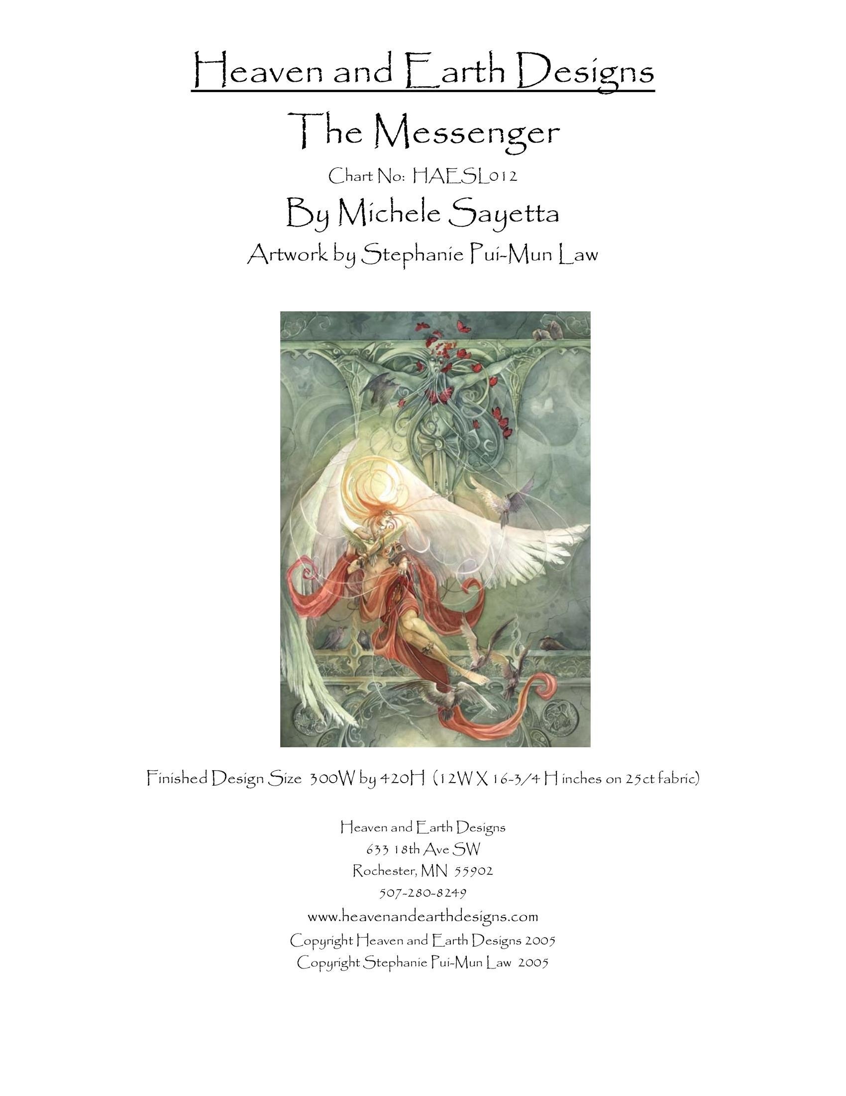 Portada ampliada de The Messenger